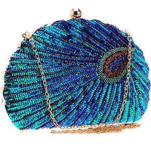 Beautiful Beaded Clutch Bag